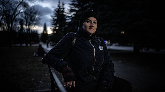 Viktoria es una maestra ucraniana de 26 aos que pas seis meses encarcelada en una prisin rusa