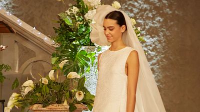 Los impresionantes vestidos de novia que han confeccionado los finalistas de Maestros de la Costura