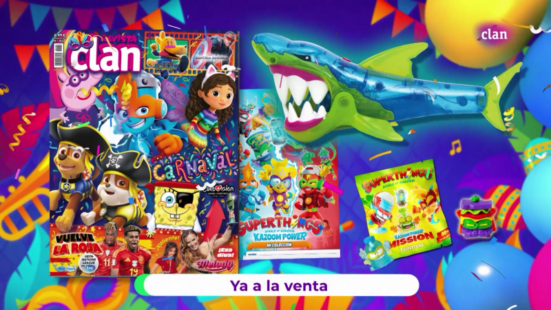 ¡Vístete de carnaval con la nueva Revista Clan!
