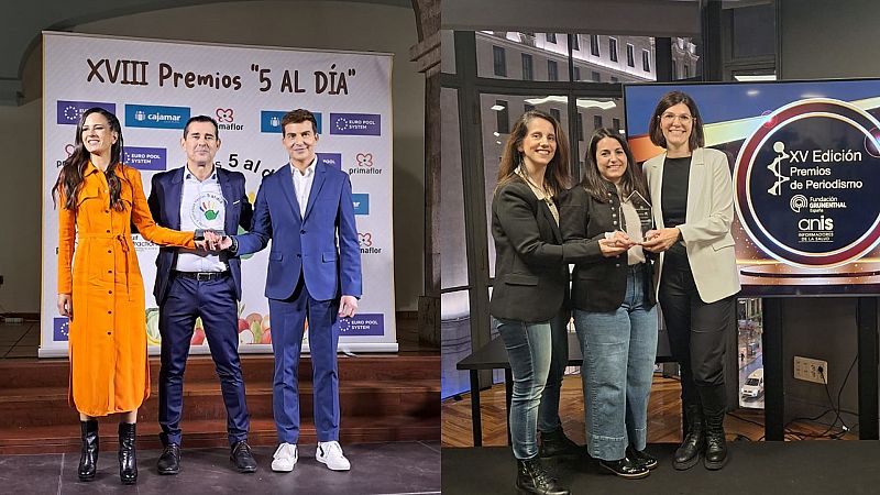 'Saber vivir', premio '5 al día' y 'De seda y hierro', galardonado en los Premios de Periodismo de la Fundación Grünenthal