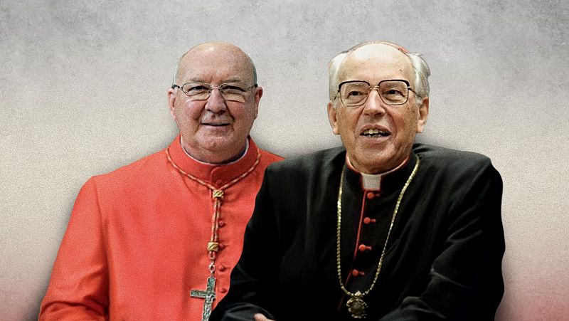 El camarlengo y el decano del Colegio Cardenalicio, dos hombres clave en el cónclave