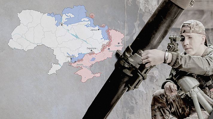 Los mapas de la semana 170 de la guerra en Ucrania