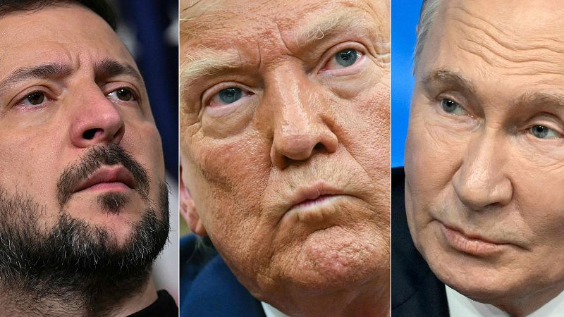 Trump critica los últimos ataques rusos contra Ucrania: "Putin se ha vuelto loco"
