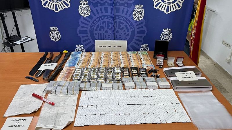 Dearticulada dos redes criminales vinculadas al narcotrfico