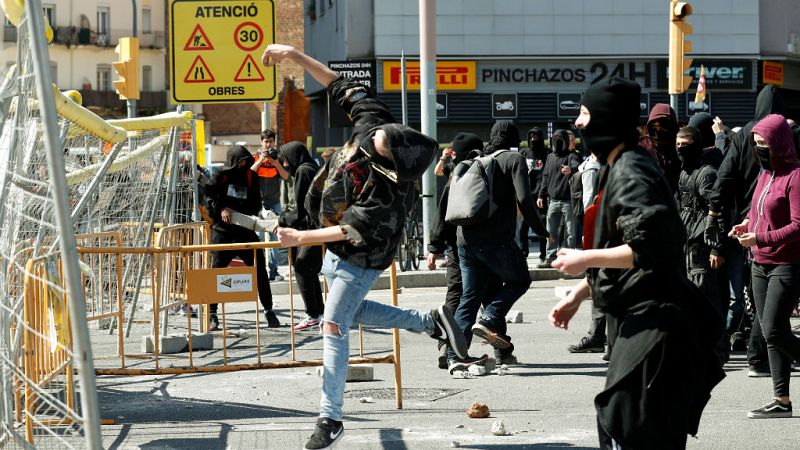 La Audiencia Nacional apunta a una "dirección política" detrás de los disturbios en Cataluña