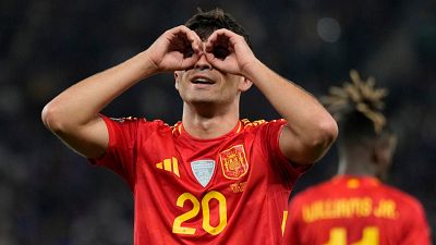 Pedri anota el cuarto gol de España ante Francia en Stuttgart - UEFA Nations League | Ver