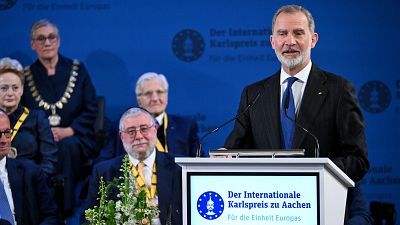 Felipe VI pide "trabajar juntos" contra las "voces peligrosas y equivocadas" que amenazan la unidad de Europa