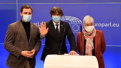 Puigdemont recurrirá la decisión de la Eurocámara de retirarle la inmunidad: "Es una persecución política"