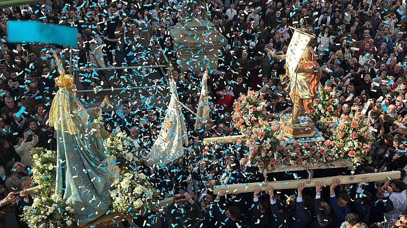Las procesiones del Domingo de Resurreccin pone el broche a la Semana Santa